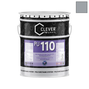 Гідроізоляція Clever PU Base 110 (сірий) - 25 кг