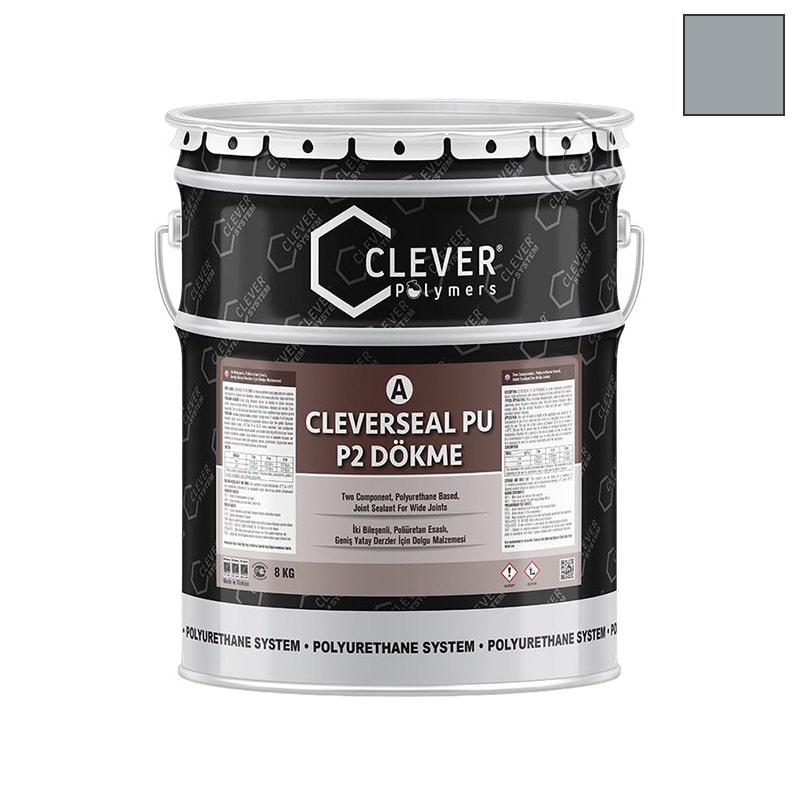 Герметик Cleverseal PU 2K (сірий) - 12 кг